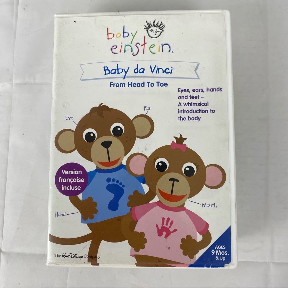 Baby Einstein DVD Lot of 8 Disney Educational Classics - Picture 7 of 9